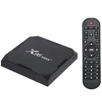 Docooler X96 max plus smart tv box quad-core android 9.0 lecteur multimédia 8K 4K 4+32Go Boîtier tuner TV TNT