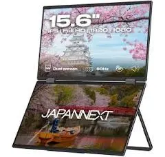 Double écran portable 15,6" JAPANNEXT JN-DMD-IPS156F Full HD