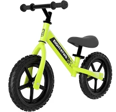 Draisienne 2 à 5 Ans, Vélo Enfant Sans Pédales, 12 Pouces | Draisienne enfant de 2,9 kg avec roues increvables, selle et guidon réglables pour