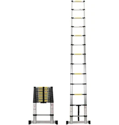 Échelle télescopique en aluminium