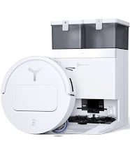 ECOVACS DEEBOT T50 Omni Gen3 Robot Aspirateur Laveur 25 000 Pa 81mm AIVI 3D - TruEdge 2.0