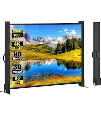 Écran de Projection Excelimage 50 Pouces 4K HD