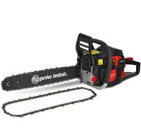 ELEM garden technic Tronçonneuse thermique 58cc guide 50cm livrée avec 2 chaînes