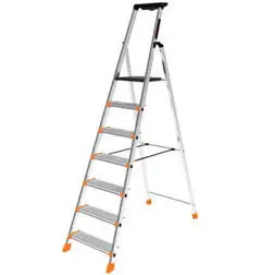 Escabeau aluminium 7 marches Magnusson