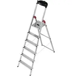 Escabeau Hailo L60 sécurisé pliable marches