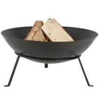 Esschert Design Brasero rond en métal sur
