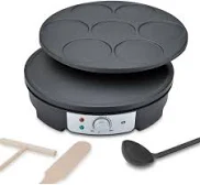 Essentielb Crêpière ECPM4 2 en 1 grande crepe et mini crepes