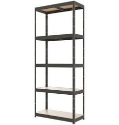 Etagère En Bois/métal "teira" 5 Tablettes H. 179 X L. 75 X P. 35 cm