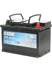 EXIDE Batterie el700 EFB