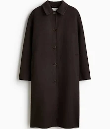 Femme H&M Manteau fait main en laine mélangée
