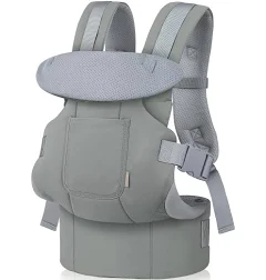 GAGAKU Porte-bébé, Porte Bebe Ergonomique pour bébés et tout-petits de 0 à 36 mois, 4-en-1 Porte Bébé Facile à porter en position face à face vers