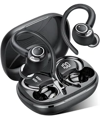 GENERIQUE Ecouteurs Bluetooth sans fil sport Bluetooth 5.4 hi-fi stéréo avec micro enc