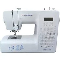 GENERIQUE Machine à coudre électronique jaguar 190S pour débutants, légère et informatisée, idéale pour le quilting, avec 200 points, dont 100 lettres