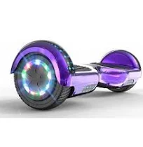 Glidingshark Hoverboard Violet chromé 6.5 Pouces Bluetooth led Cadeau super