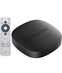 Google TV Box - 4K Smart TV Box HDR10+ UHD, Dolby Audio, Prise en Charge certifiée Google/Netflix, AV1, 2GB+16GB, WiFi 2,4G+5G, BT5.0, Miroir d'écran,