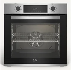 Grande Capacité 72 L Four Encastrable Beko Catalyse 6 Fonctions Classe A Gril Lèchefrite et Grille 60 cm BBIE12307XC
