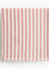 H&M Home Plaid rayé en polaire