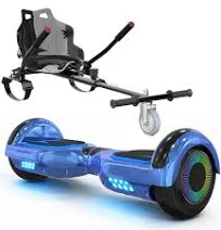 HITWAY Hoverboard 6,5" avec Kart Bluetooth LED