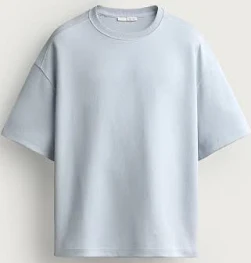 Homme Zara Sweat Coupe Décontractée Interlock
