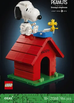 LEGO Ideas 21368 La Niche de Snoopy
