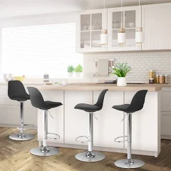 Idmarket Lot de 2 tabourets de bar KARL Design