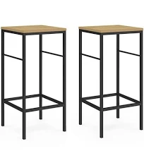 Idmarket Lot Tabourets de bar Detroit Design industriel