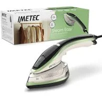 Imetec Steam Easy, fer à repasser portable vertical, repassage vertical et horizontal, plaque céramique