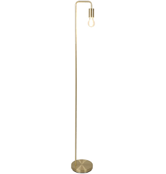 Inspire Lampadaire Lina acier cuivré