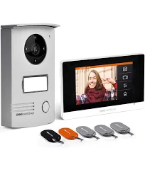 Interphone vidéo filaire Visiodoor 4.3+ avec badges rfid