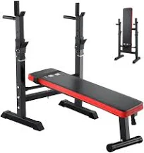 ISE Banc de musculation pliable et réglable SY-544-WH