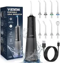 Jet Dentaire Hydropulseur et Irrigateurs Oral avec 5 Modes de Pression. Vimmk