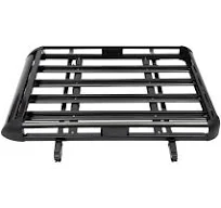 Jolre Barres de Toit universelles pour Voiture, Porte-Bagages, Porte Bagage Voiture, Barre de Toit, pour SUV, Universel, Noir, 127 x 97 cm.