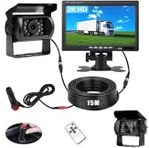Kit Caméra de Recul et Moniteur Filaire 7 Pouces écran LCD TFT et Caméra de R