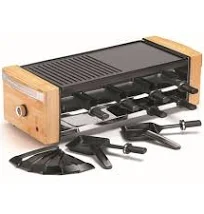 Kitchen Chef Appareil à Raclette 8 personnes 1200w