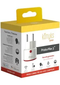 Konyks Prise connectée Priska Max3 WiFi+BT 16A