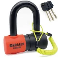 KRASER KR50 Antivol Moto Bloque Disque Homologué SRA
