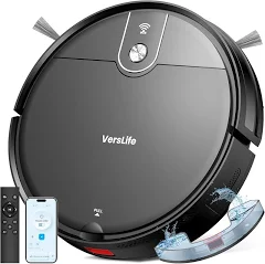 L6 Robot Aspirateur Laveur 2 en 1 Aspirateur Robot Laveur