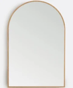 La Redoute Miroir arche placage chêne 60x90 cm