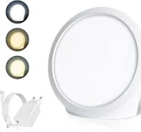 Lampe de Luminothérapie 10000 Lux – Lampe Lumière du Jour avec Minuteur