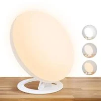 lampe de luminothérapie lampe de lumière du jour sans UV 10 000-30 000 Lux