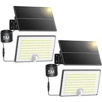 Lampe Solaire Extérieur avec Détecteur de Mouvement