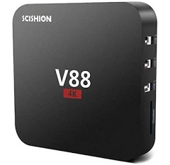 Lecteur multimédia TV Box V-88 Quad-core RK3229 WiFi Bluetooth 1G+8G Android 9.0