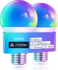 Linkind Ampoule Connectée Ampoule Matter Wifi Intelligente