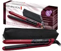 Remington Lisseur Cheveux Silk (Revêtement Céramique enrichi à la protéine de Soie, Ecran LCD