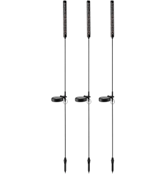 Livarno Lot de 3 lampes solaires LED