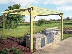 Maderland Pergola adossée en bois massif Rennes