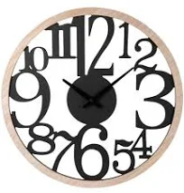 Maisons du monde Horloge bicolore D50 style contemporain