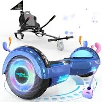 MEGA MOTION Hoverboard 6,5 deux roues avec Haut-parleur Bluetooth