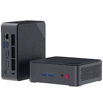 Mini Pc Awow Amd Ryzen Embedded R2514 (4 cœurs, jusqu'à 3,7 Ghz), 16 Go Ddr4, 512 Go Ssd Pcie 3.0, Graphiques Radeon, Affichage 4K