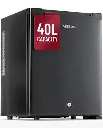 Mini réfrigérateur AREBOS 40L – silencieux économique compact